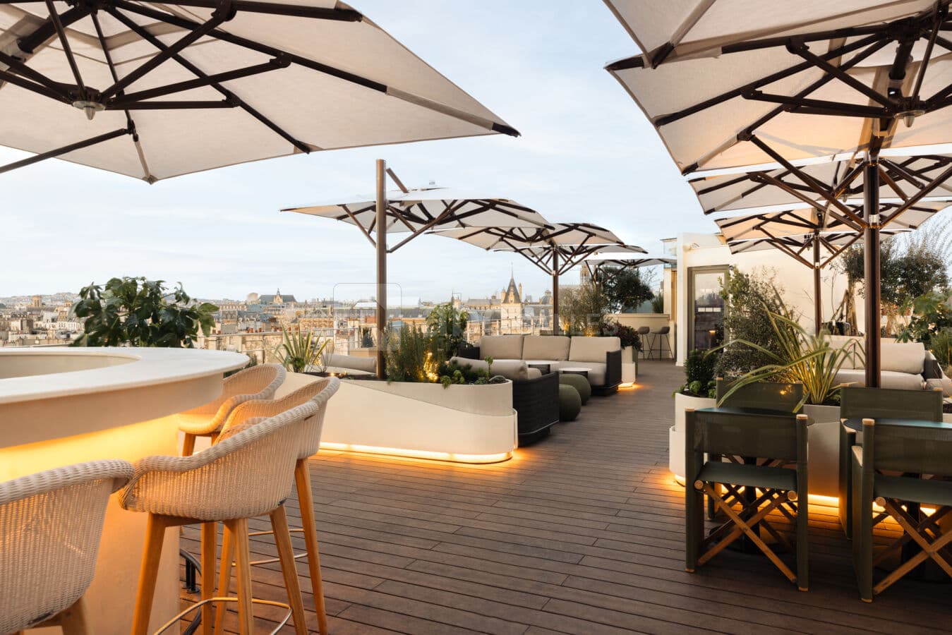 Rooftop et terrasse panoramique